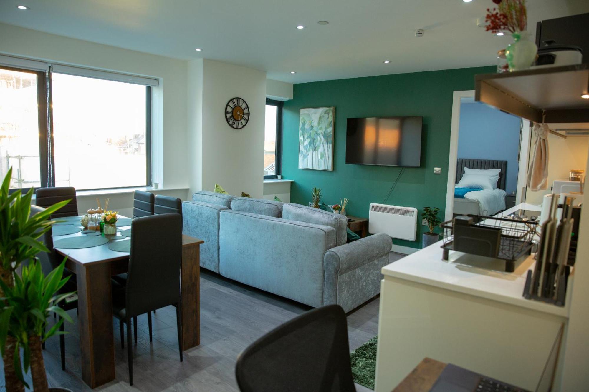 Sweet Stay, 2 Bed Apartment برمنغهام الغرفة الصورة